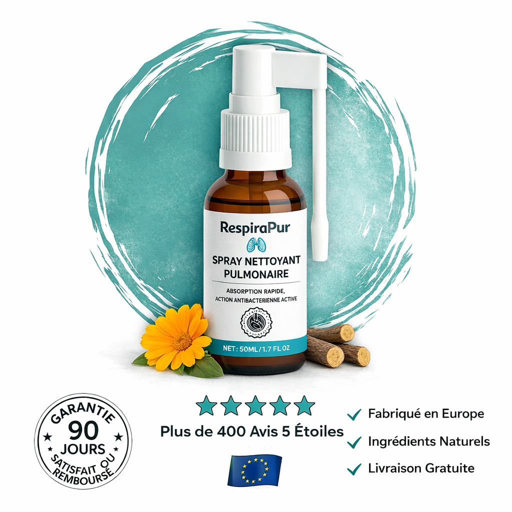 RespiraPur™ Spray Nettoyant Pulmonaire